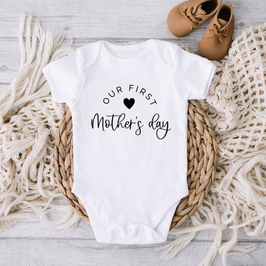 Baby Onesie | Our First Mothers/Fathers Day