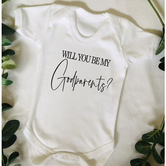 Baby Onesie | Will You Be My Godparents